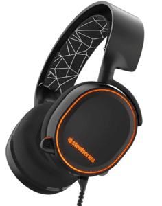 SteelSeries Arctis 5 RGB Illuminated Gaming Headset with DTS Headphone:X 7.1 Surround for PC